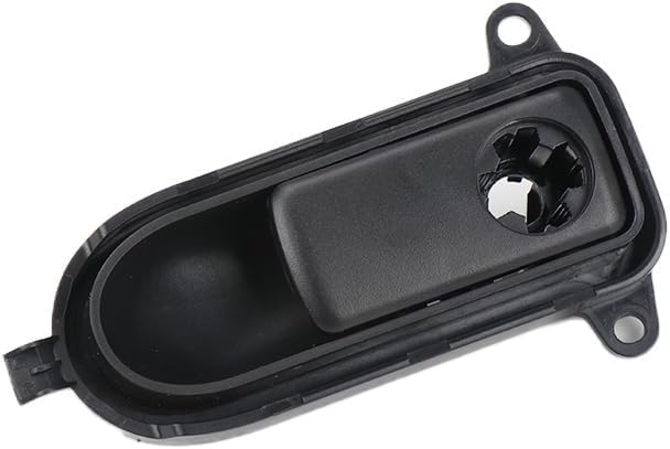 Car Glove Box Handle Cover Interior Lid Lock Toolbox Glove Boxes Cover Switch For Benz W205 W253 C GLC Class C200 GLC260 (Gray)