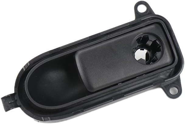 Car Glove Box Handle Cover Interior Lid Lock Toolbox Glove Boxes Cover Switch For Benz W205 W253 C GLC Class C200 GLC260 (Gray)