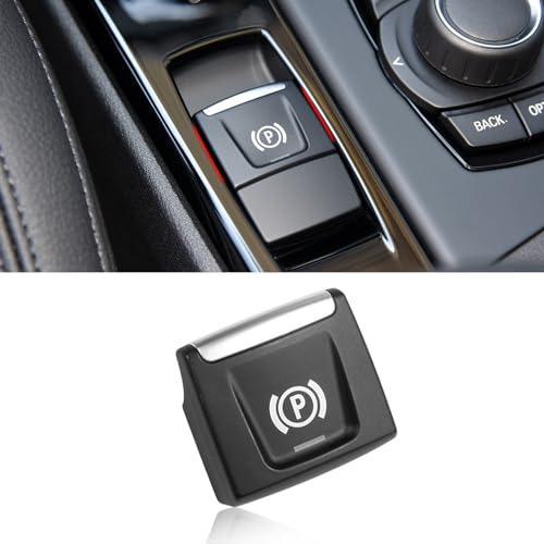 Compatible with BMW Parking Brake Button Cover for X1 F48 (2016-2019). X2 F39 (2018-2019). 2 Series F45/F46 (2014-2019) Electronic Parking Button Cover Replacement for BMW Parking Control Switch-autoydsstore