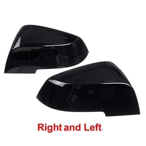 Door Mirror Covers Caps Replacement for BMW F20 F22 F23 F30 F31 F32 F33 F36 F87 M2 X1 E84 - Piano Black Rearview Side Mirror Trim-autoydsstore