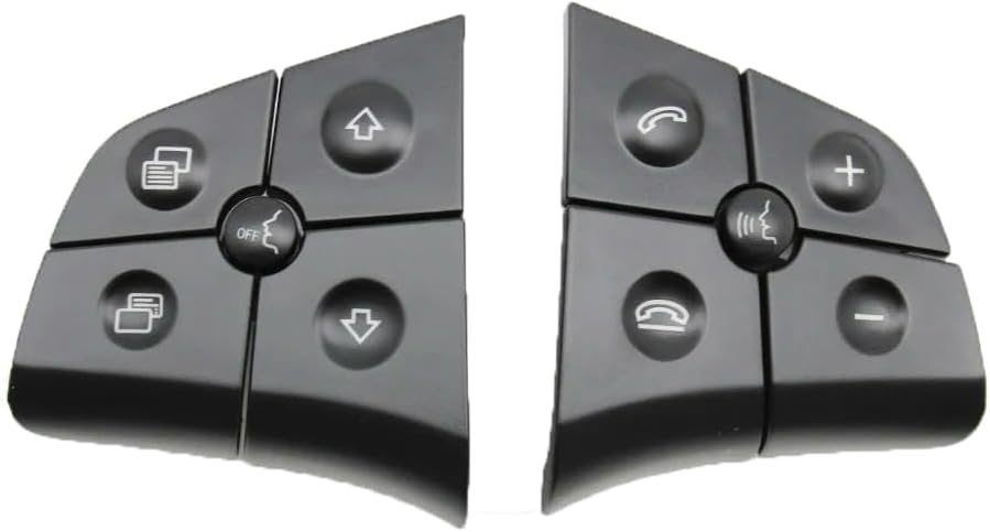 Bouton de Commutation pour Mercedes-Benz W164 W245 W251 W219 W230 W171. Boutons de Commutation Multifonctions au Volant de Voiture