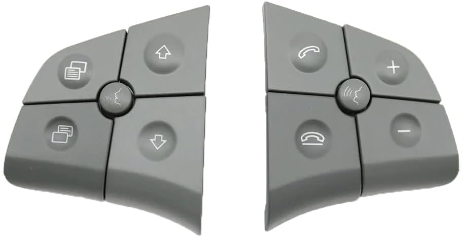 Bouton de Commutation pour Mercedes-Benz W164 W245 W251 W219 W230 W171. Boutons de Commutation Multifonctions au Volant de Voiture