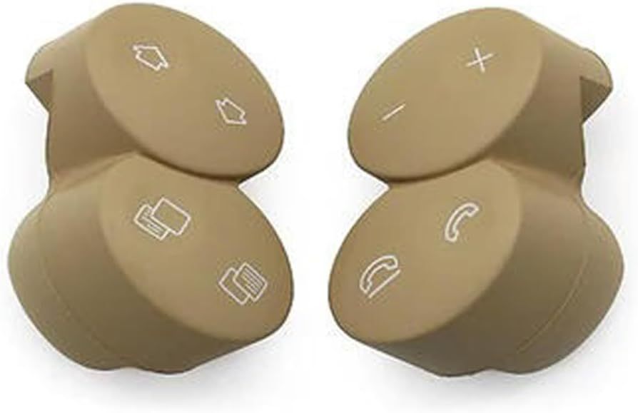 Button Trim Cover for Mercedes-Benz E/G/CLK/CLS Class W211 W463 W209 W219 E300 G55. Car Multi-Function Steering Wheel Switch Button Keys