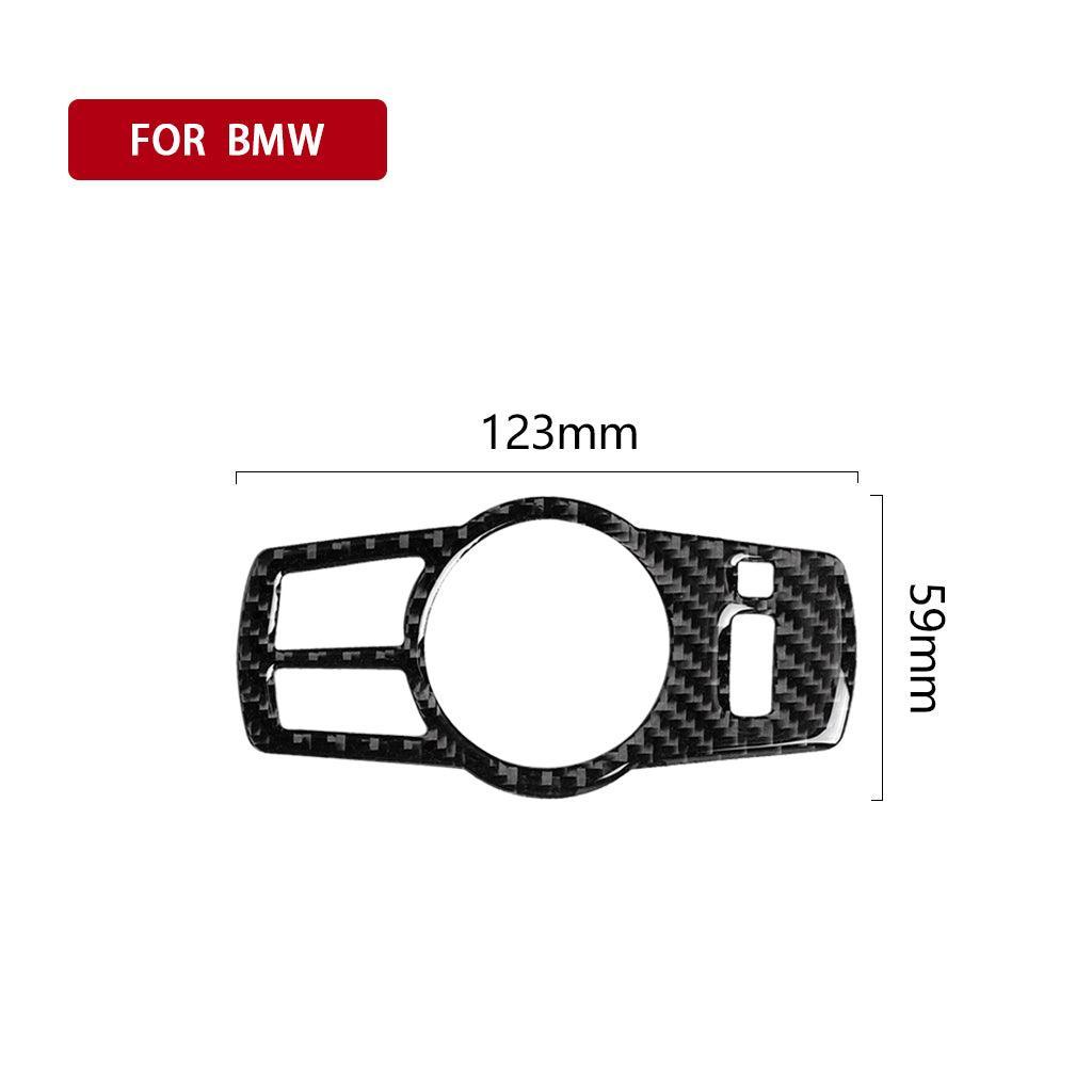 YDSSTORE Compatible Carbon Fiber Headlights Panel Cover Trim for BMW 5 Series F10 F11 F18 (520i. 528i. 530i. 535d. 535i. 550i) 2011-2017 (Black. 2PCS)-autoydsstore