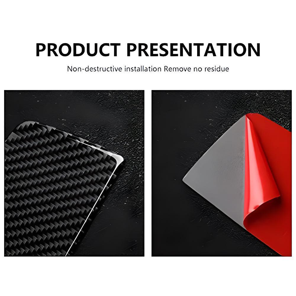 for BMW E90 E92 E93 2006 2007 2008 2009 2010 2011 Accessories Carbon Fiber Sticker Decal Car Storage Box Panel Trim-autoydsstore