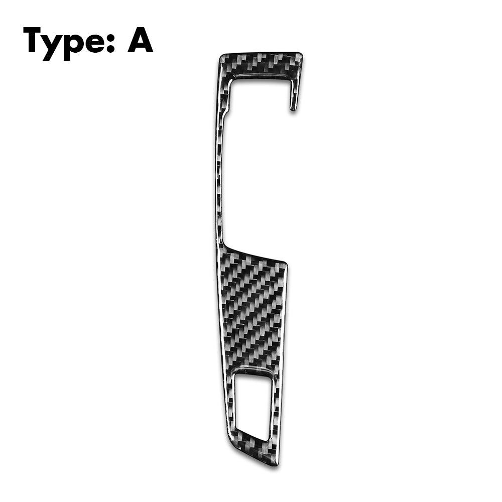 YDSSTORE  Compatible with Carbon Fiber Gear Shifter Box Driving Mode Panel Cover Trim Interior for BMW 5 Series F10 F11 F12 F13 F18 F25 F26 X3 X4 520i 528i 530i 535i 2011-2017-autoydsstore