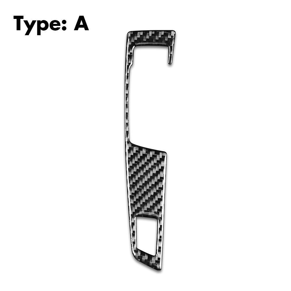 YDSSTORE  Compatible with Carbon Fiber Gear Shifter Box Driving Mode Panel Cover Trim Interior for BMW 5 Series F10 F11 F12 F13 F18 F25 F26 X3 X4 520i 528i 530i 535i 2011-2017-autoydsstore