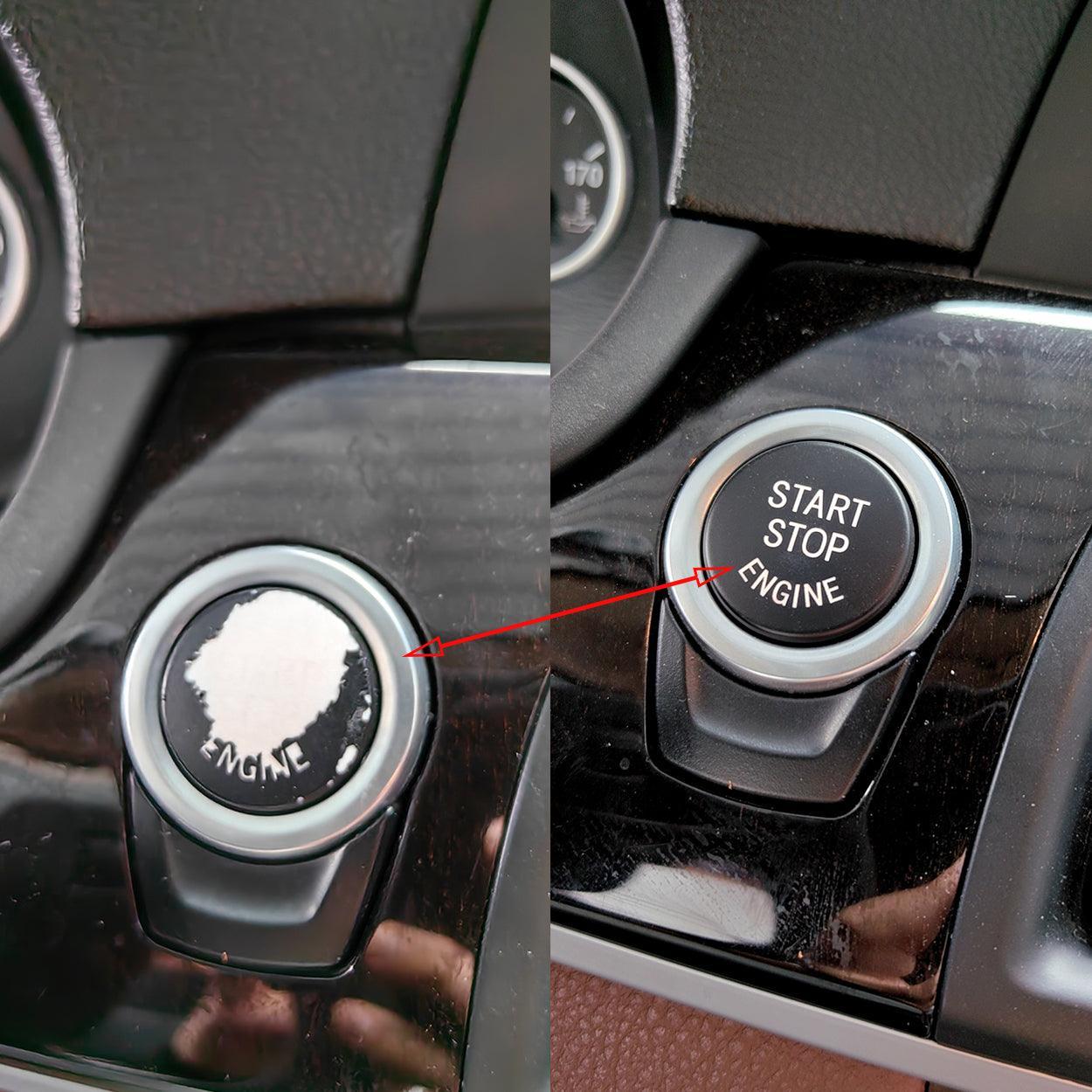 Sports Red Start Stop Engine Switch Button Compatible with BMW.Power Ignition Start Stop Button Replacement(Compatible with BMW 1 2 3 4 5 6 7 X1 X3 X4 X5 X6/F30 F10 F01 F15 G01 G30 G31 G11 G12)-autoydsstore