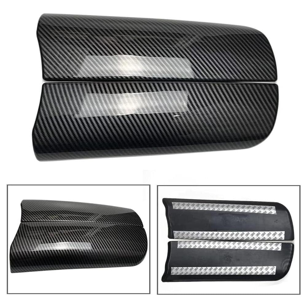 YDSSTORE  for BMW 7 Series F01 F02 2009-2015 ABS Carbon Fiber Color Car Interior Center Armrest Box Cover Console Box Storage Box Trim Covers (740i 740Li 750i 750Li 760Li)-autoydsstore