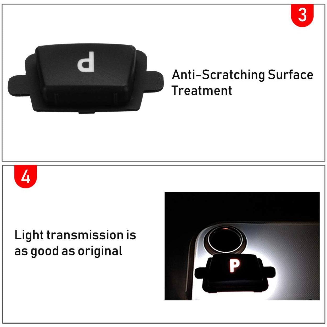 Compatible with BMW Gear Shift P Button. Gear Shift Knob Lever Parking Button Cover Replacement Compatible with BMW 3' F30/F31/F34. 5' F10/F11. 7' F01/F02. X3 F25.X4 F26. X5 E70/F15. X6 E71/F16-autoydsstore