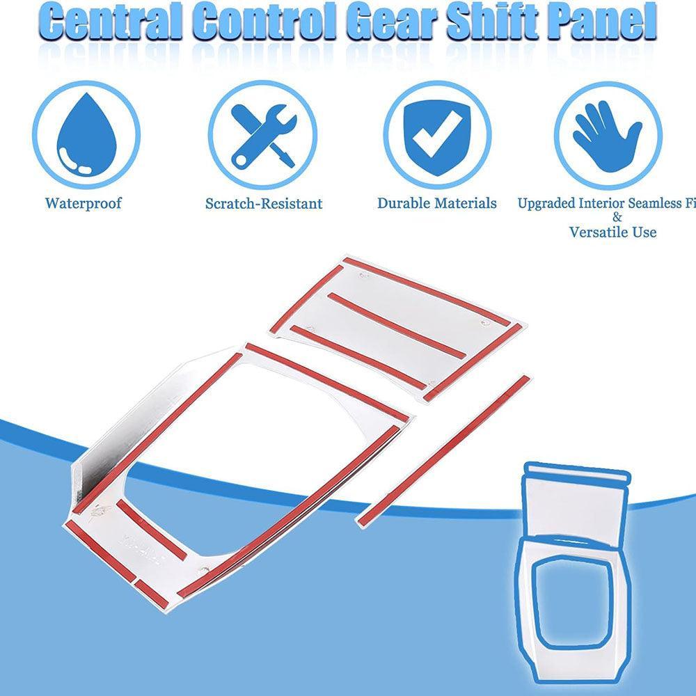 YDSSTORE Inner Center Console Gear Shift Panel Cover Trim – Carbon Fiber Pattern – Compatible with BMW 3 Series G20 G21 G22 G23 G26 G28 (2019-2022)-autoydsstore