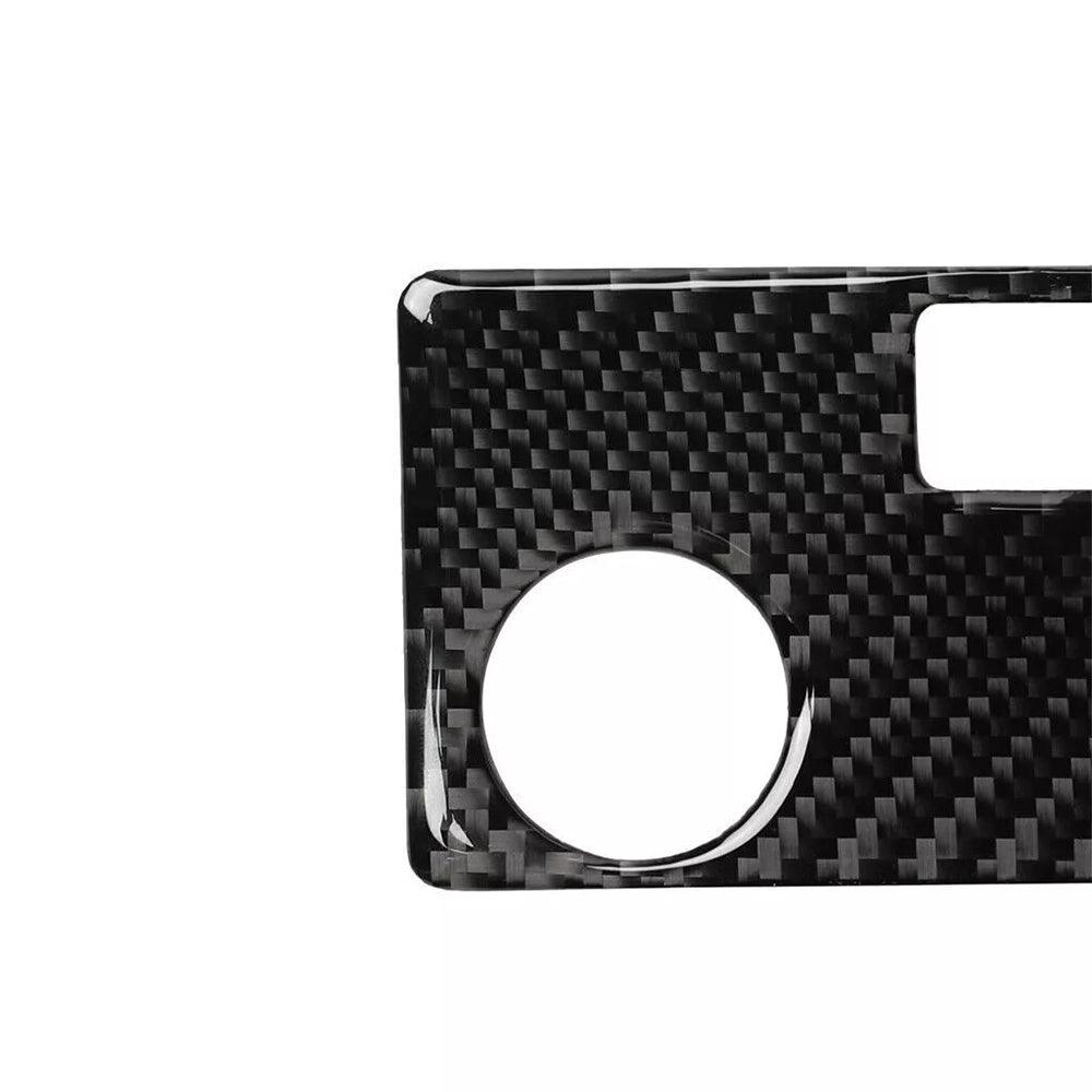 Carbon Fiber Rear Air Vent Outlet Panel Cover Trim for BMW E60 5 Series (2005-2010)