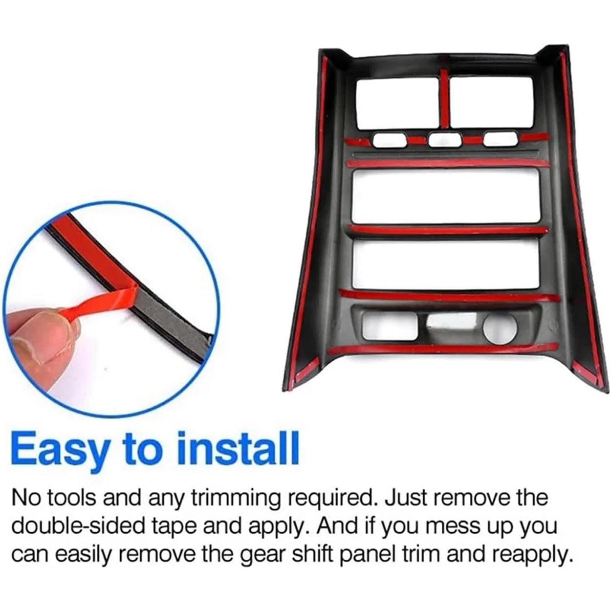 Compatible for BMW 5 Series G30 G38 (2018-2023) Rear Air Conditioning Vent Outlet Cover Trim Frame Sticker Accessory-autoydsstore