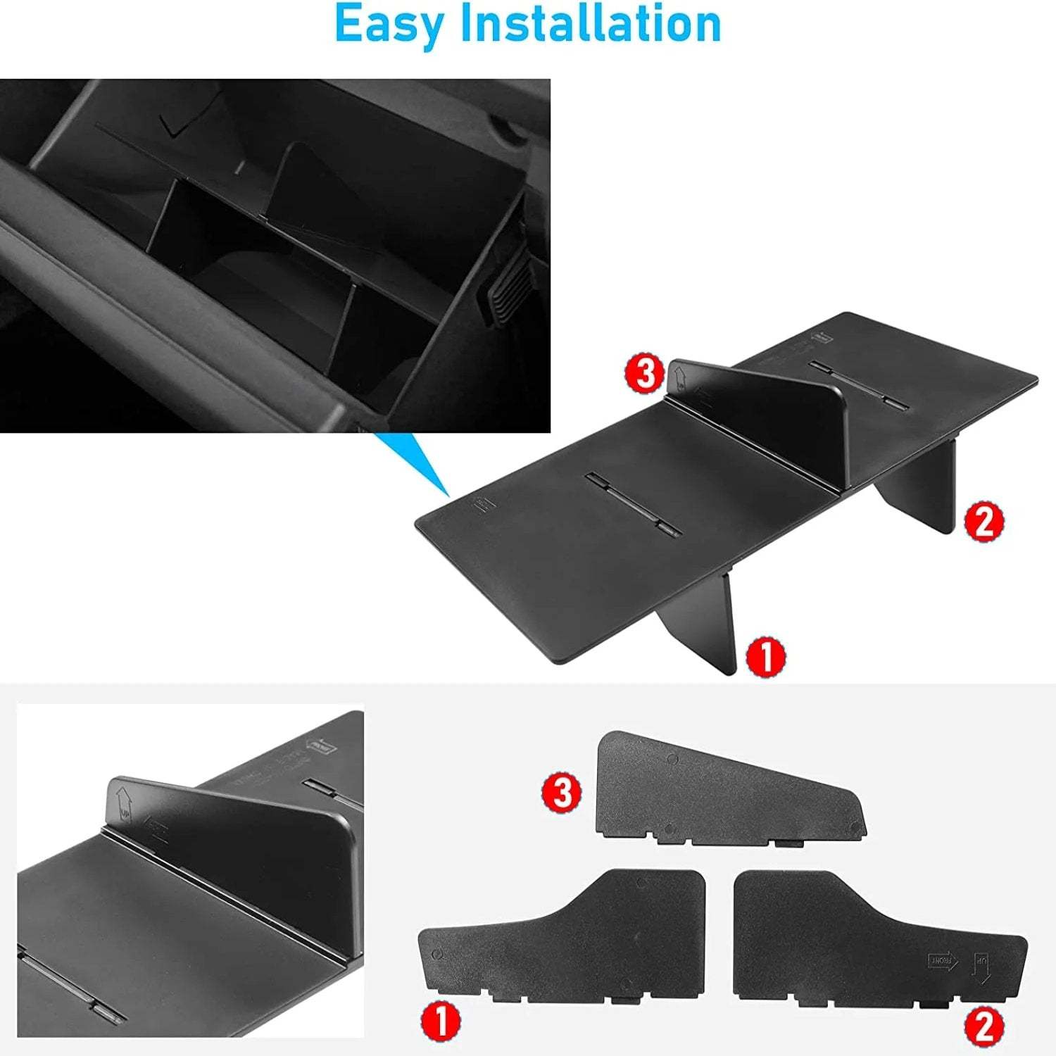 Upgraded For Ford Glove Box Organizer | Jaronx