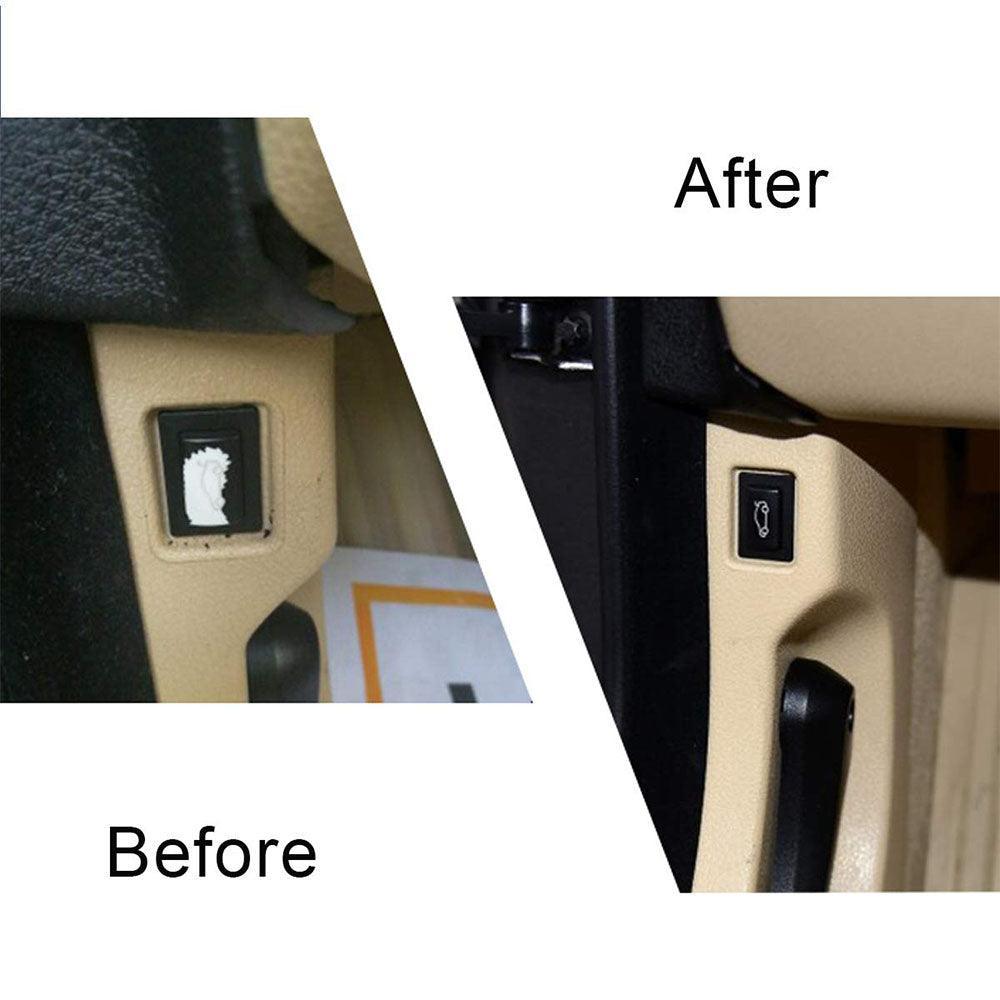 Tailgate Rear Trunk Switch Button Cover Compatible with BMW 1 2 3 4 5 6 7 X1 X3 Z4 Series.E81/E82/F22/F23/E90/F30/F32/E60/F10/F11/F01/E84/F25-autoydsstore