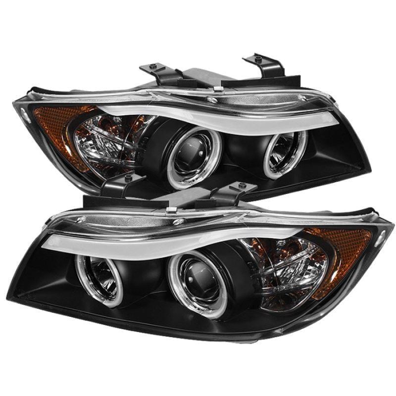 Spyder BMW E90 3-Series 06-08 4DR Projector Headlights - Black