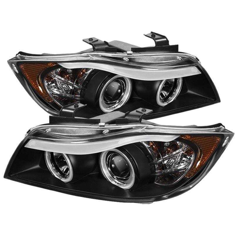 Spyder BMW E90 3-Series 06-08 4DR Projector Headlights - Black