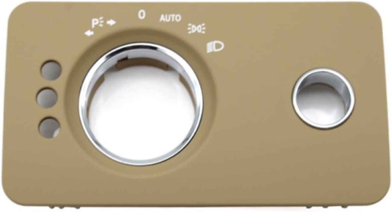 Car Dashboard Headlight Control Switch Panel Cover Trim Fit for Merced