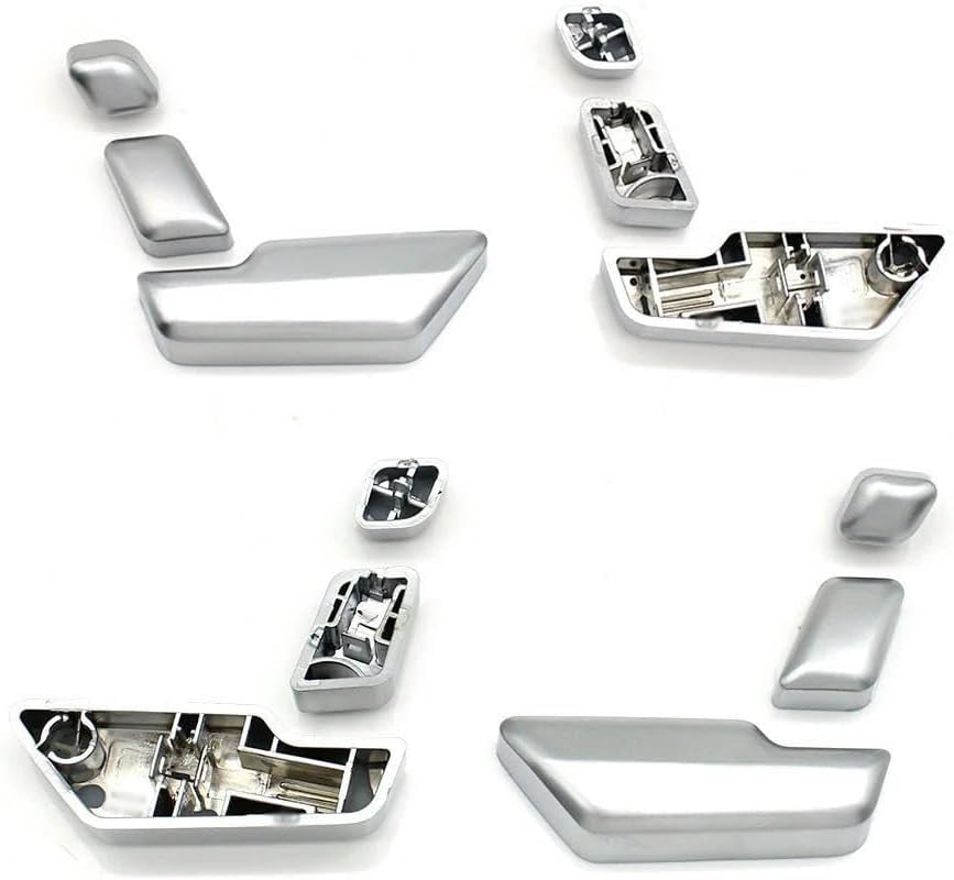 Button Trim Cover for Mercedes-Benz C/GLK/E Class W204 C204 X204 W212 W207 W166. Car Front Seat Headrest Button Switch Control Button