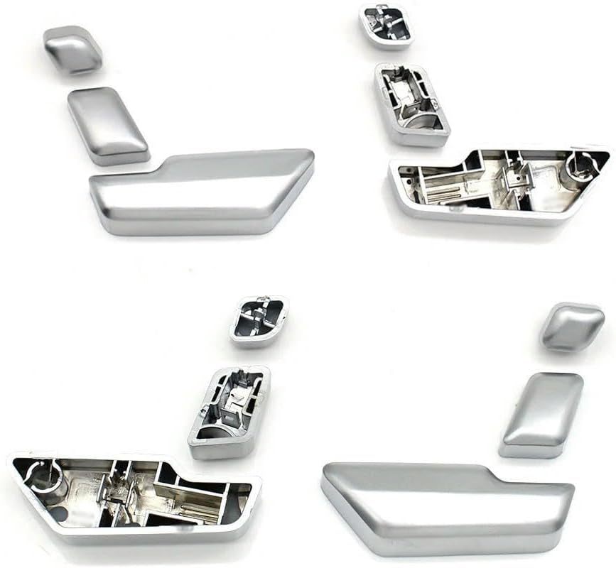 Button Trim Cover for Mercedes-Benz C/GLK/E Class W204 C204 X204 W212 W207 W166. Car Front Seat Headrest Button Switch Control Button