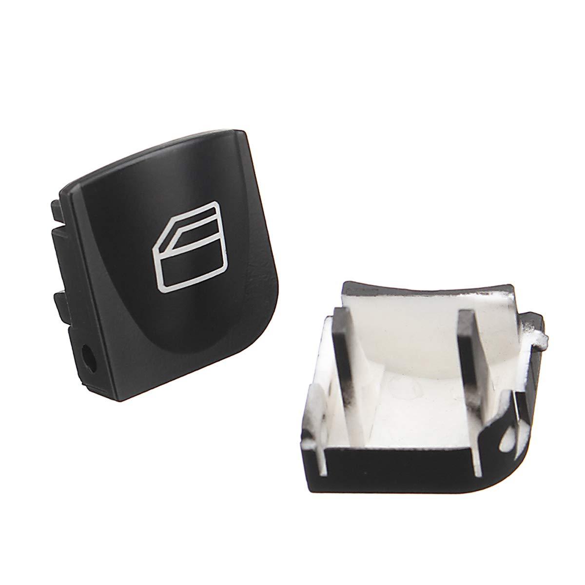 For Mercedes Benz Power Window Switch Button Covers - C-Class 2PCS | YDSSTORE