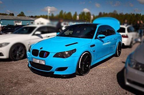 YDSSTORE M-Colored Tri Grille Insert Trim Strips for BMW 5 Series E60 (2004-2010) | Compatible with 11-Beam Standard Grille | Easy Clip-on Installation-autoydsstore