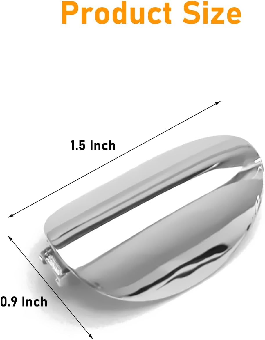 Mini Cooper F55/56 Door Lock Cover Cap for Driver Side Exterior Door Handle.Silver.1PC| YDSSTORE