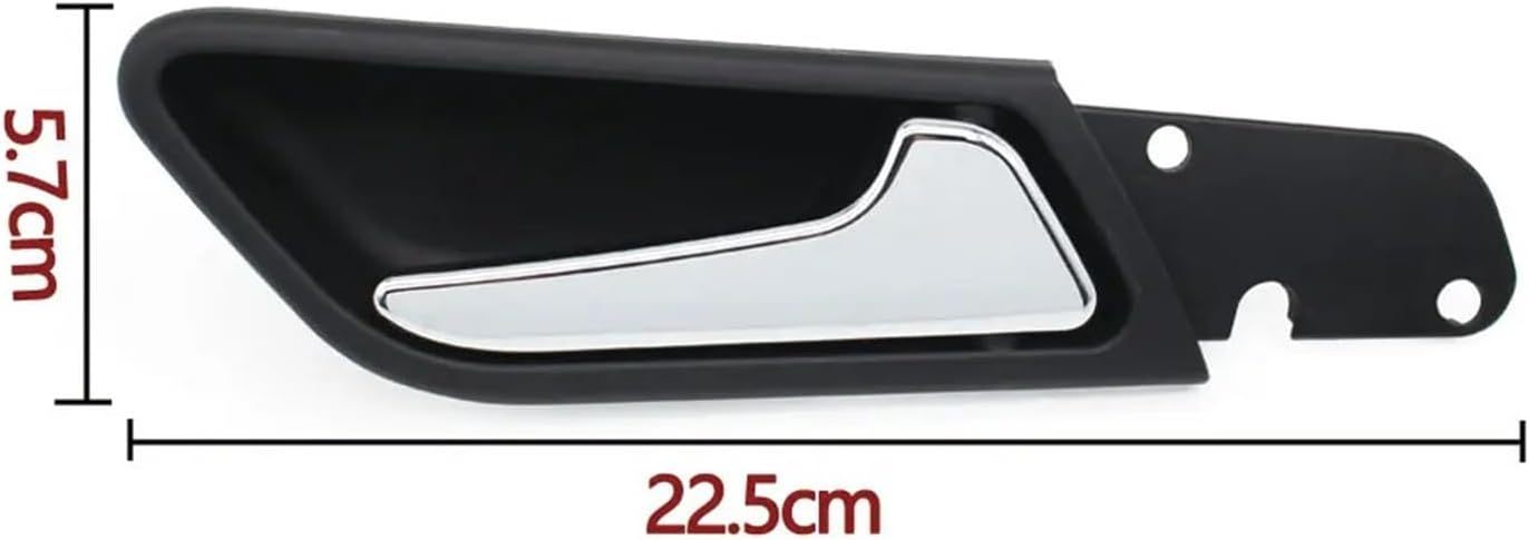 Interior Car Left Right Opening Door Pull Handle Assembly Compatible with Mercedes Benz A B Class W169 W245 A160 A180 B200 B260 A1697600961 (Color : Beige Left)