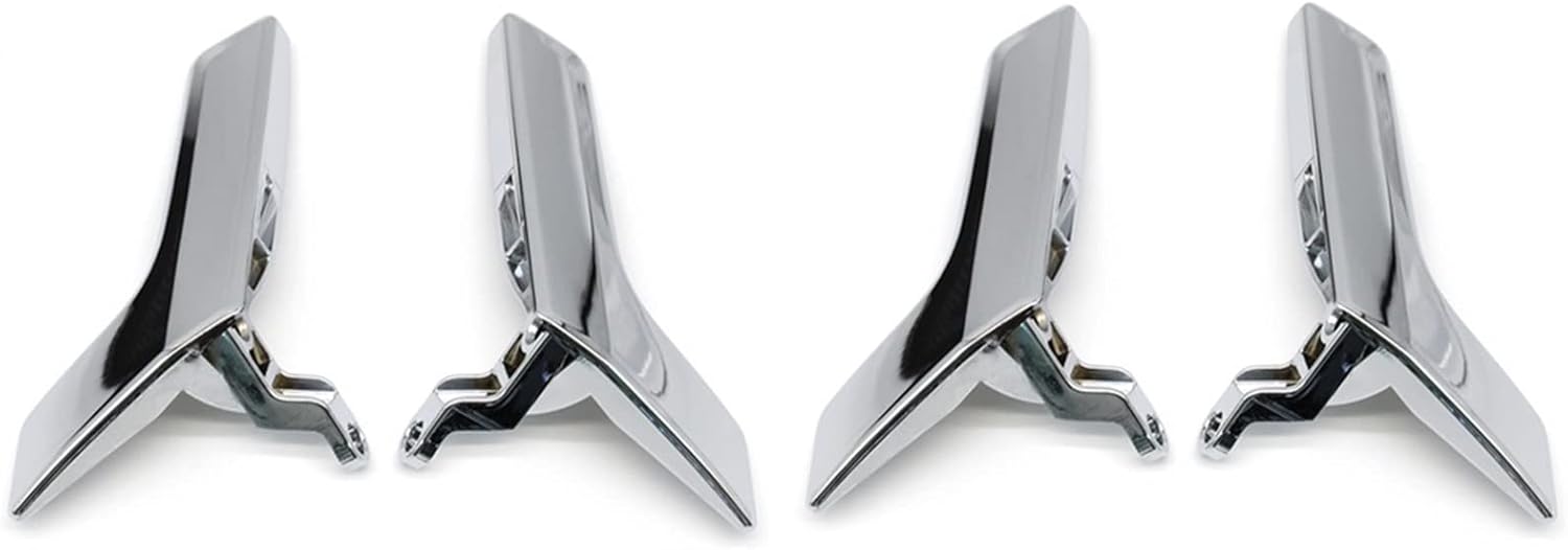 Binnendeur Handvat Auto-accessoires Voor Mercedes-Benz W204 C Klasse C180 C200 C300 GLK 2008-2015 Auto-interieur Deurklink Auto Styling Auto-interieur Deurklink (Color : Polished 1pair)