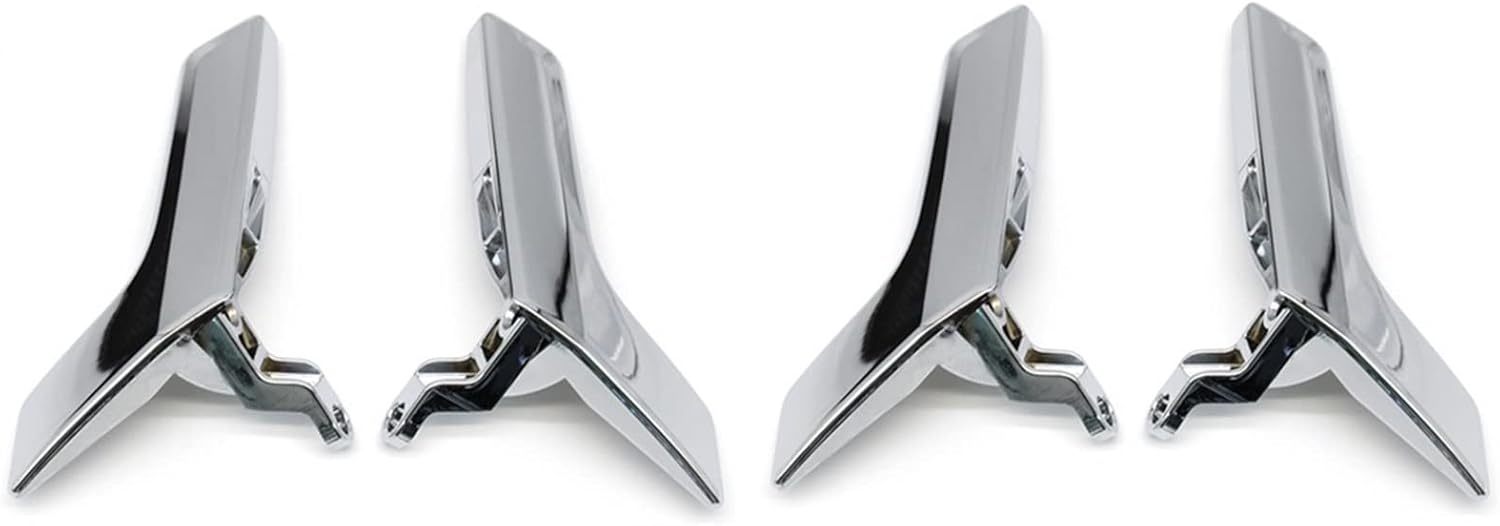 Binnendeur Handvat Auto-accessoires Voor Mercedes-Benz W204 C Klasse C180 C200 C300 GLK 2008-2015 Auto-interieur Deurklink Auto Styling Auto-interieur Deurklink (Color : Polished 1pair)