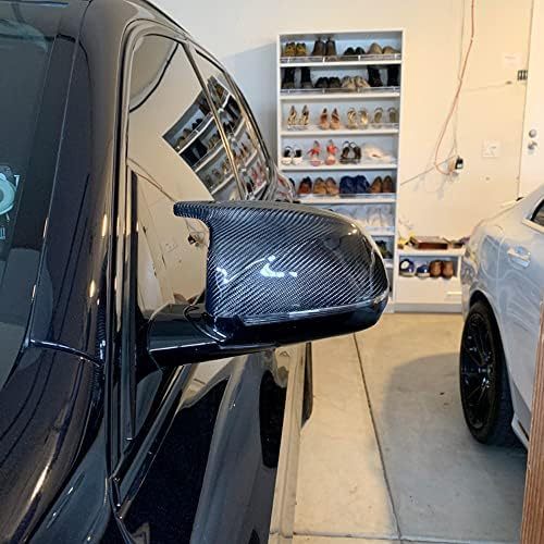 YDSSTORE  Real Carbon Fiber Mirror Cover Caps for BMW X3 X4 X5 X6 X7 G01 G02 G05 G06 G07 (2018-2025)