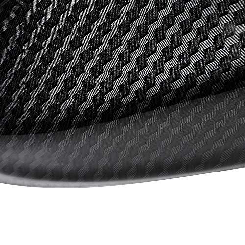 Left and Right Side Mirror Cover Caps for 2005-2008 BMW E90 E91 323i 325i 328i 335i Pre-LCI