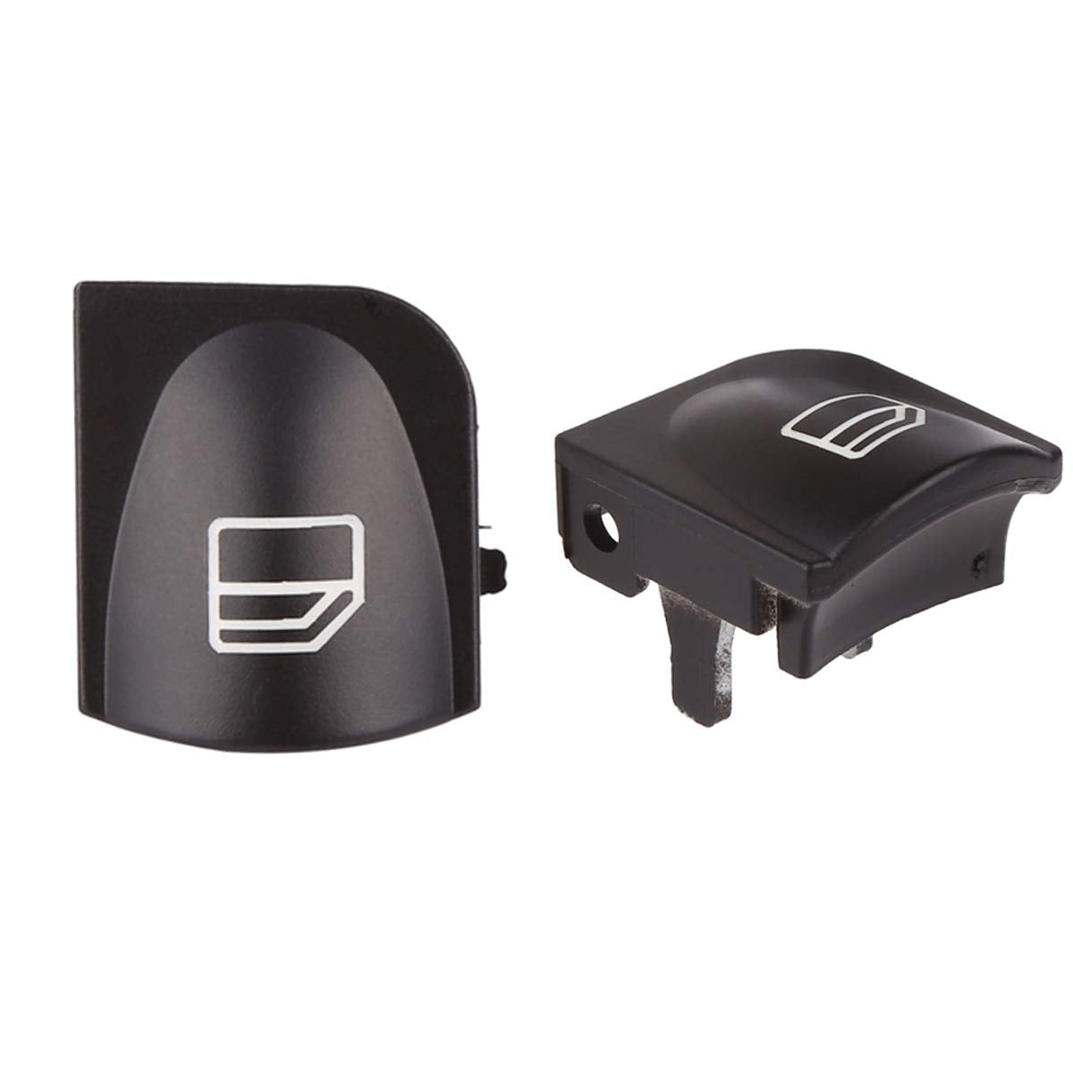 For Mercedes Benz Power Window Switch Button Covers - C-Class 2PCS | YDSSTORE
