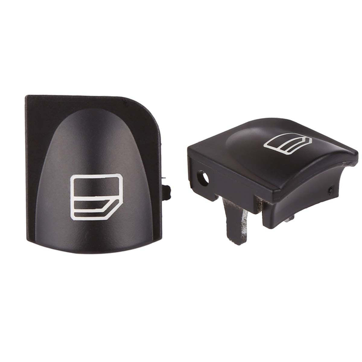 For Mercedes Benz Power Window Switch Button Covers - C-Class 2PCS | YDSSTORE