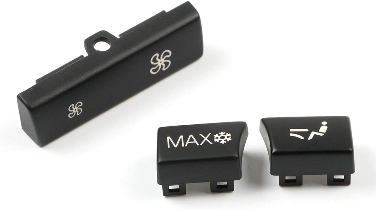 Upgraded for BMW 5'/6'/7/X5/X6 A/C Climate Control Button Covers-3PCS | Rear | YDSSTORE