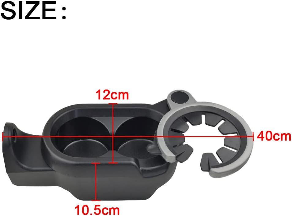Car Center Console Drinks Water Cup Beverage Bottle Holder Mount for Mercedes-Benz Smart Fortwo 451 2007 2008-2014 A4518100370