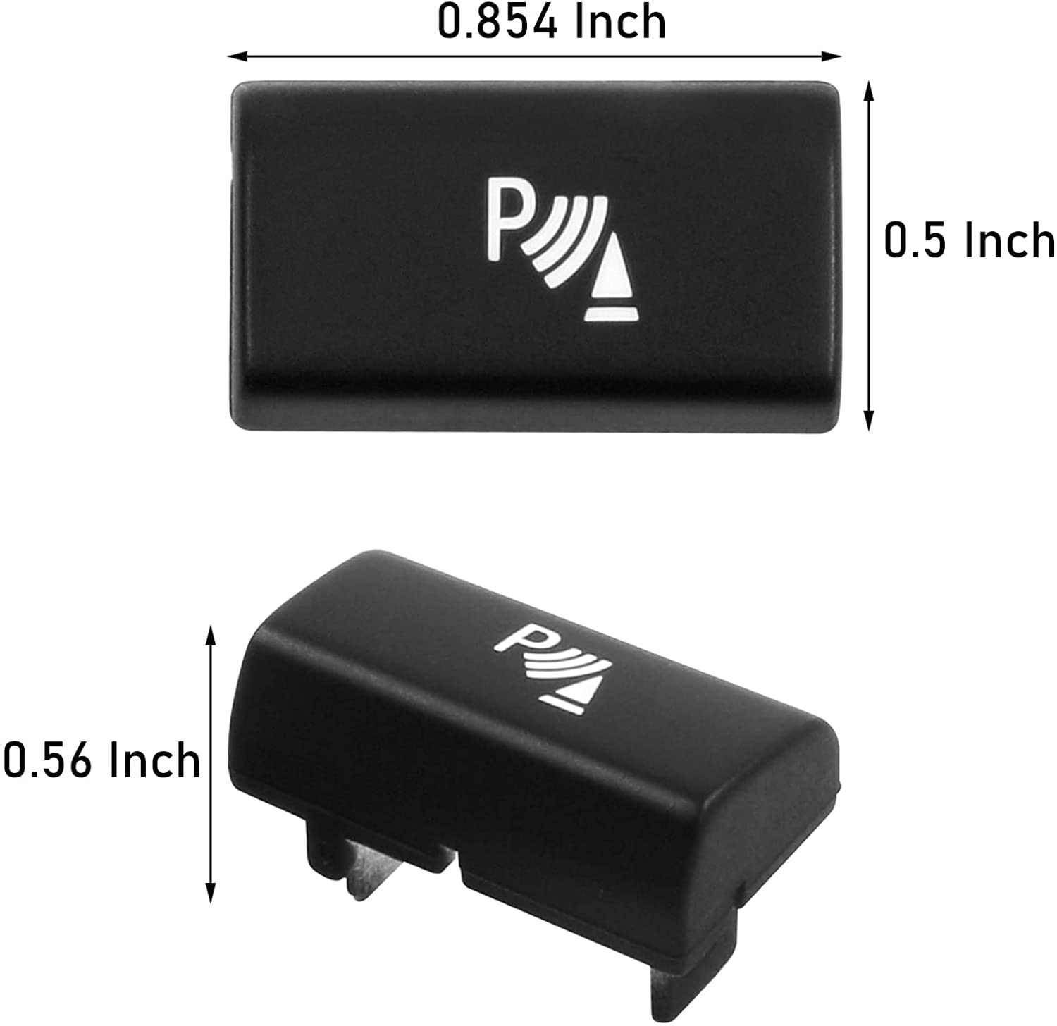 For BMW X5/X6 Parking Radar Sensor Button Covers Replacement | YDSSTORE