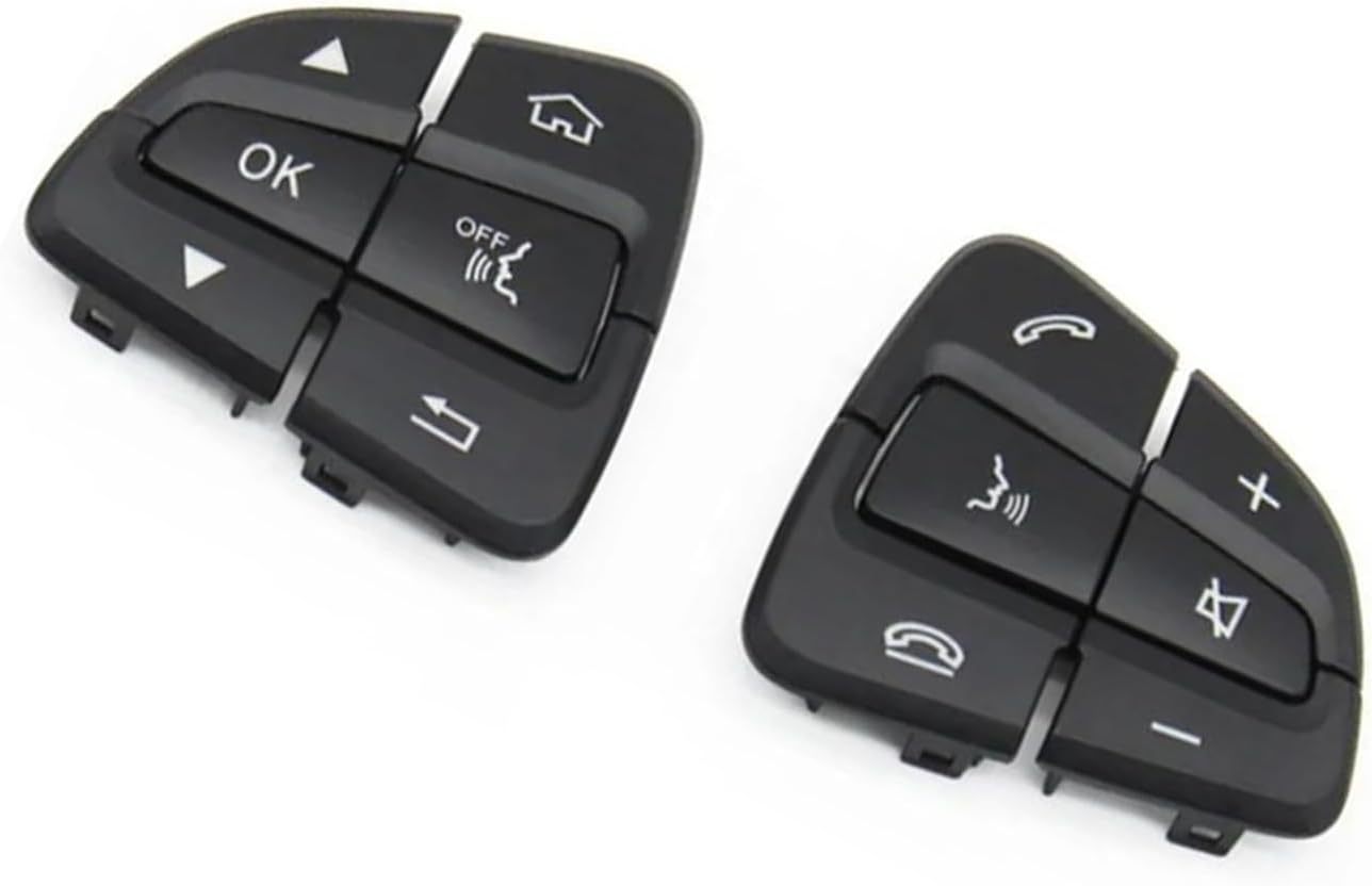 Commutateu Volant Multifo Compatible avec Mercedes pour Benz Classe V pour AMG GT W448 W190 W447 Boutons Et Assemblage De Commande De Volant Multifonctions pour Voiture(Button.Set)