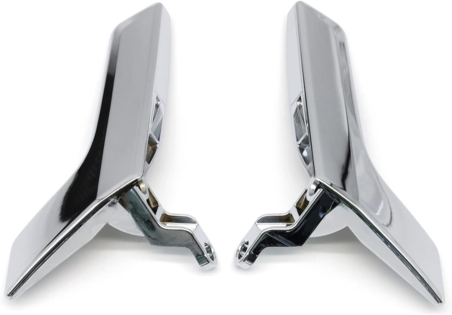 Binnendeur Handvat Auto-accessoires Voor Mercedes-Benz W204 C Klasse C180 C200 C300 GLK 2008-2015 Auto-interieur Deurklink Auto Styling Auto-interieur Deurklink (Color : Polished 1pair)