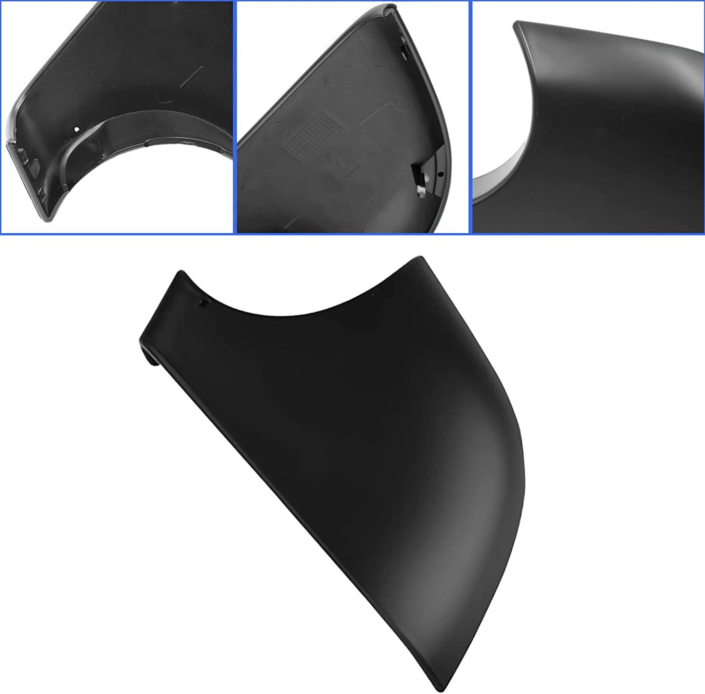 YDSSTORE Compatible with Tesla Model 3 Mirror Lower Cover 2017-2022.Left Drive Side Rearview Mirror Base Cover Trim. Side Mirror Bottom Cover Replacement for Tesla Model 3 Wing Mirror Repair(Left)-autoydsstore