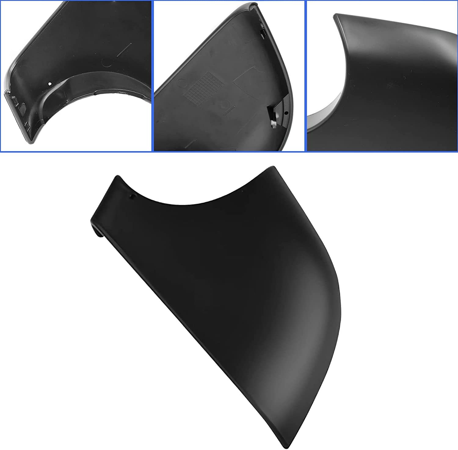 YDSSTORE Compatible with Tesla Model 3 Mirror Lower Cover 2017-2022.Left Drive Side Rearview Mirror Base Cover Trim. Side Mirror Bottom Cover Replacement for Tesla Model 3 Wing Mirror Repair(Left)-autoydsstore