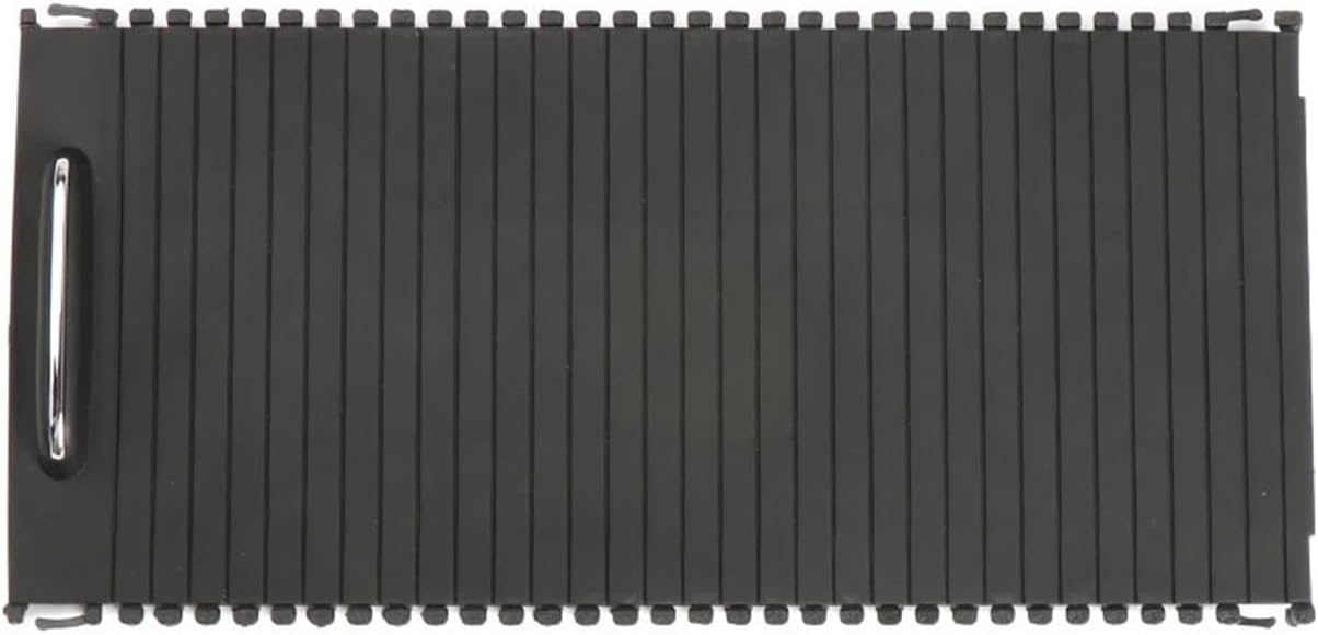 Auto Console Bekerhouder Blind Cover Rits Rolling Gordijn. for Mercedes-Benz. W204 C Klasse W212 E Klasse C180 C200 C220 E200 E260 Rolgordijn middenconsole (Size : Beige)