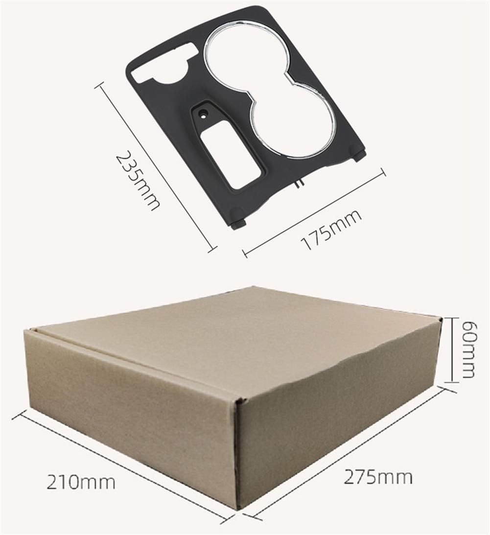 for Mercedes-Benz (2007-2013 W204) (2010-2012 W207) (2010-2011 W212). Replacement Center Console Cup Holder Frame Cover C180 C200 C220 C300 E260 E300