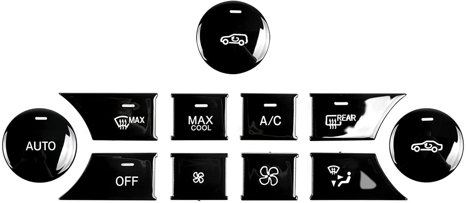 11PCS-For Mercedes Benz A/C Climate Control Button Covers | YDSSTORE