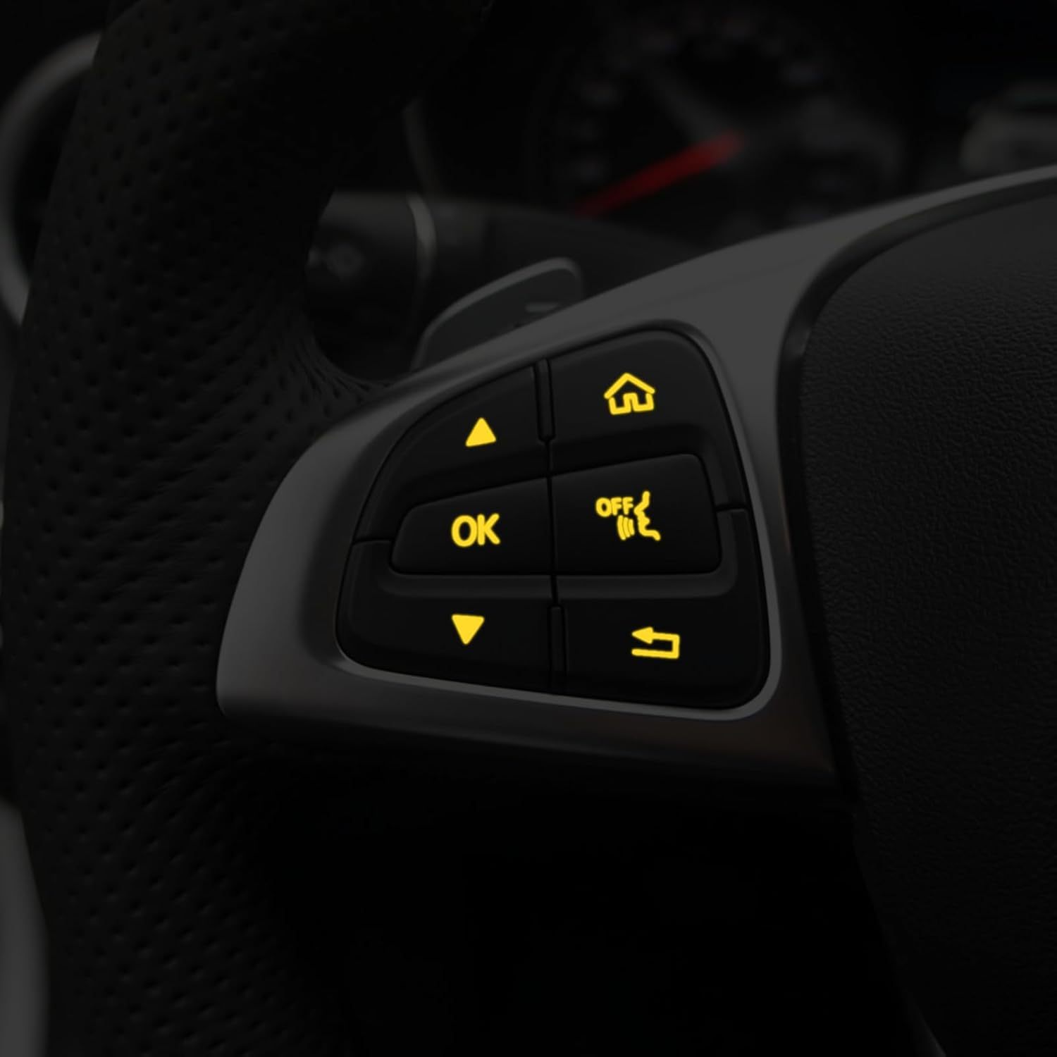 Mercedes Benz C Class W205/GLC X253 Steering Wheel Buttons Replacement (2016-2019) | YDSSTORE