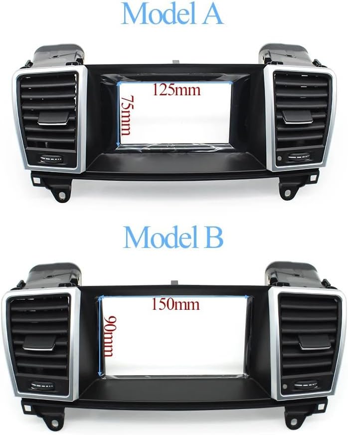 Car Dashboard Vent Grille for Mercedes Benz M/ML/GL Class W166 2012-2015. Car Dashboard Front Conlose AC Vent Complete Assembly