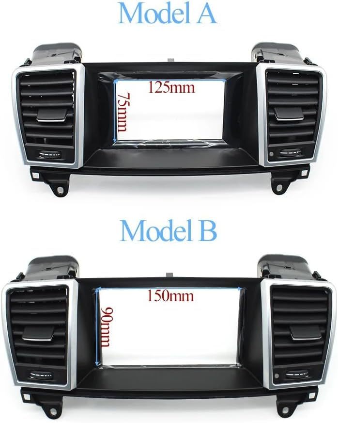 Car Dashboard Vent Grille for Mercedes Benz M/ML/GL Class W166 2012-2015. Car Dashboard Front Conlose AC Vent Complete Assembly