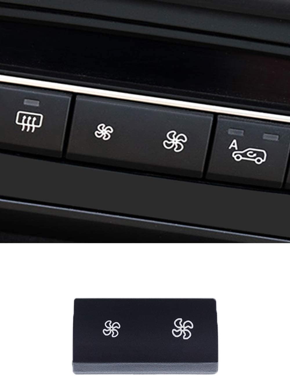 For BMW X5 X6 A/C Climate Control Button Covers Replacement | YDSSTORE