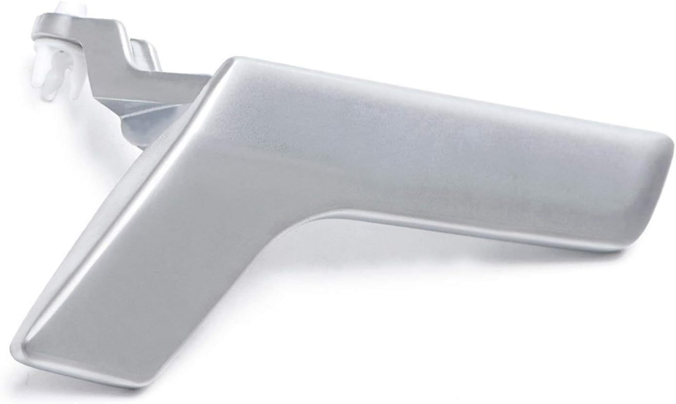 Front/Rear Left/Rigjht Side Chrome Matte Car Inner Interior Door Handle Repair Kit for Mercedes W204 X204 Inner Trim Cover (Color : Left Metal Chrome)