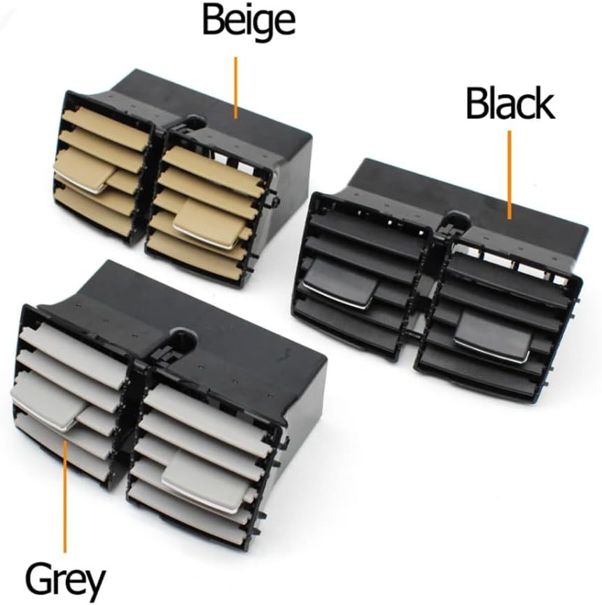 Car Interior Rear Air Conditioner Ac Vent Grille Outlet Assembly for Mercedes BENZ W164 ML GL 300 350 450 500 1648300454.Grey